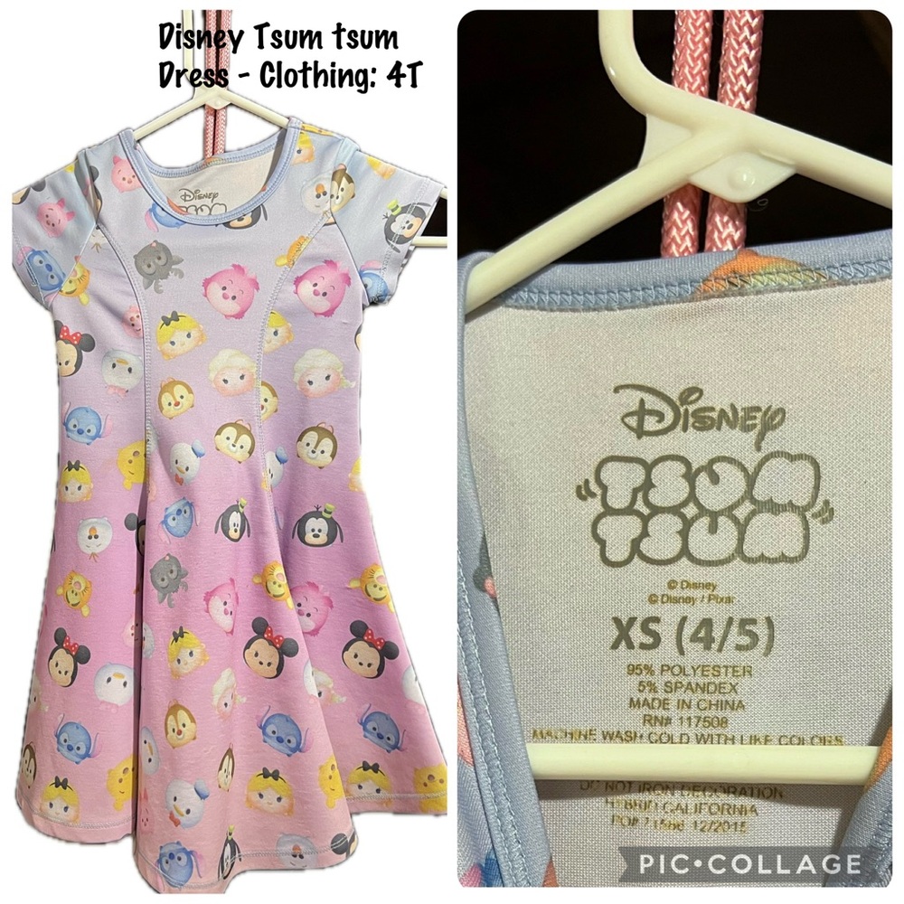 Disney Tsum Tsum Pastel Dress for Kids